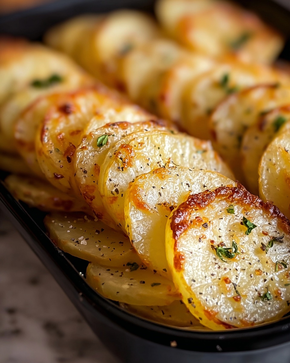 Air Fryer Sliced Potatoes Recipe - Recipe Image