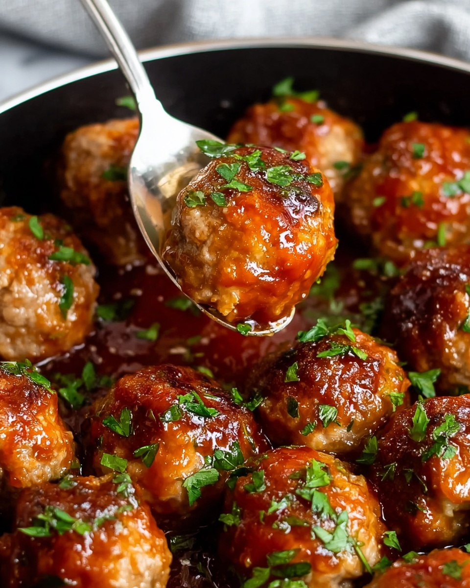 Garlic Parmesan Chicken Meatballs Recipe - Recipe Image