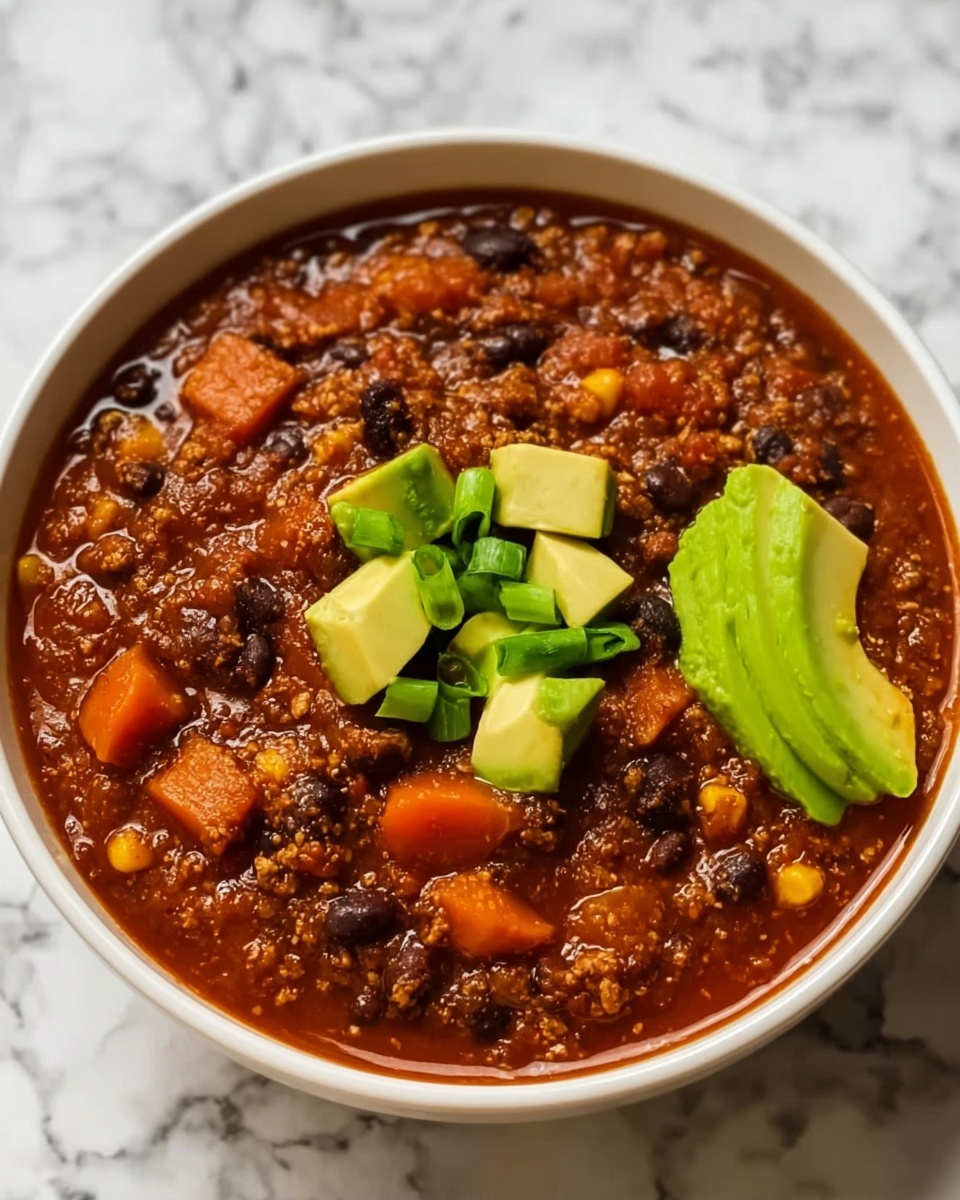 Homemade Vegetarian Chili Recipe - Recipe Image