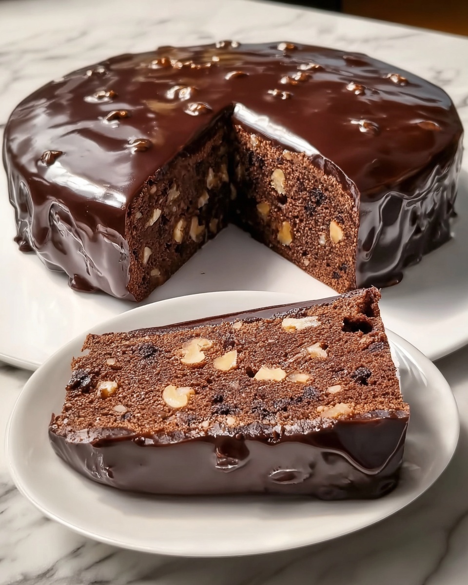 Hot Fudge Brownie Bread Recipe - Recipe Image