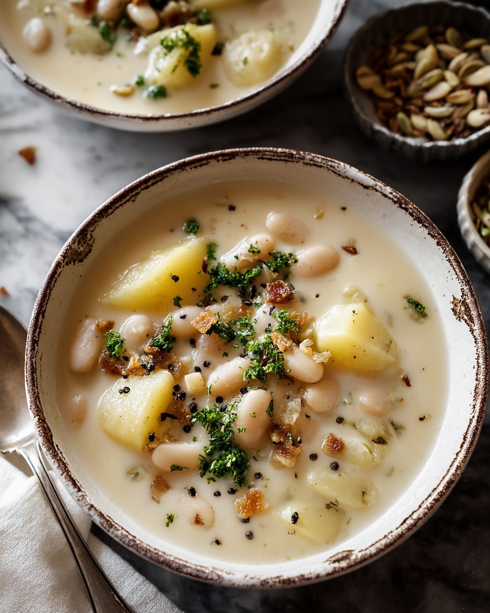 Potato and Bean Soup Recipe - Recipe Image