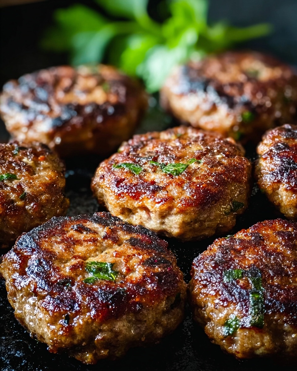 Homemade Ground Chicken Sausage Patties Recipe - Recipe Image