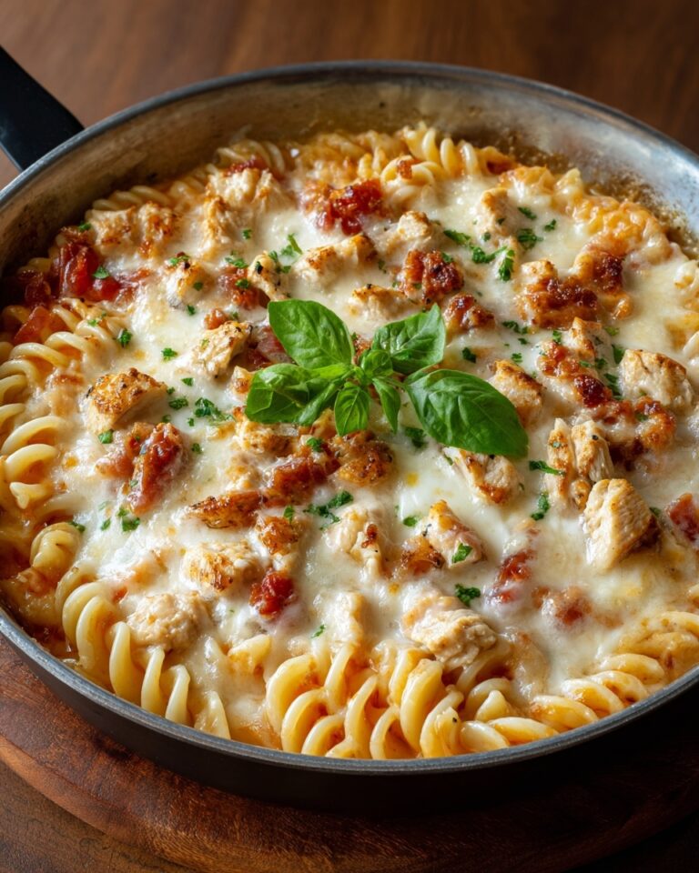 One-Pot Chicken Parmesan Pasta Recipe