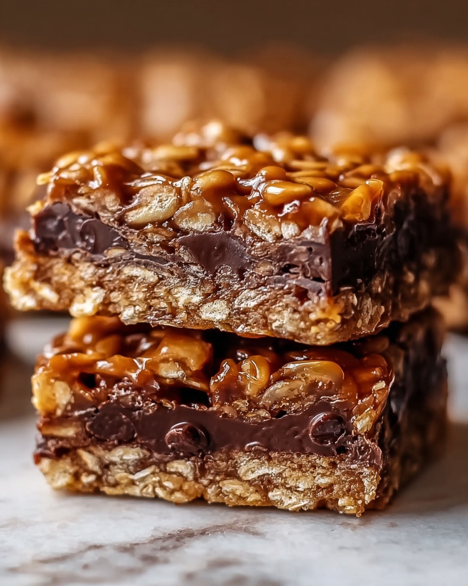Homemade Crunch Bars Recipe - Recipe Image