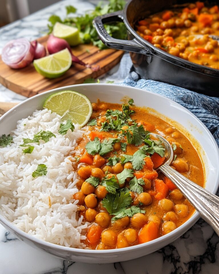Vegetarian Chickpea Curry Recipe