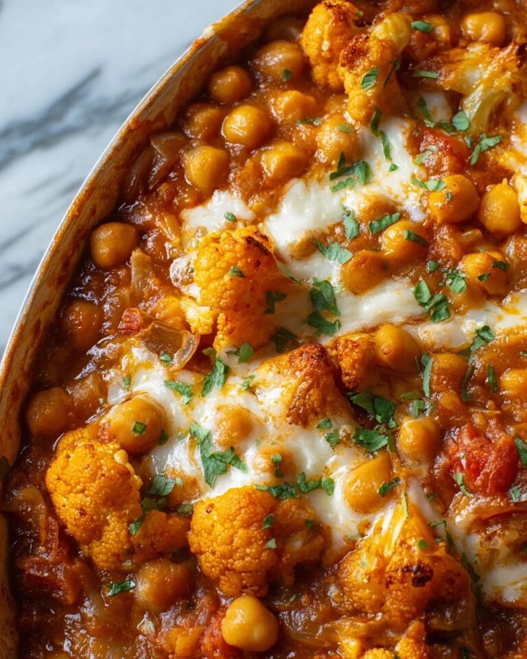 Creamy Tomato Chickpea and Cauliflower Masala Recipe