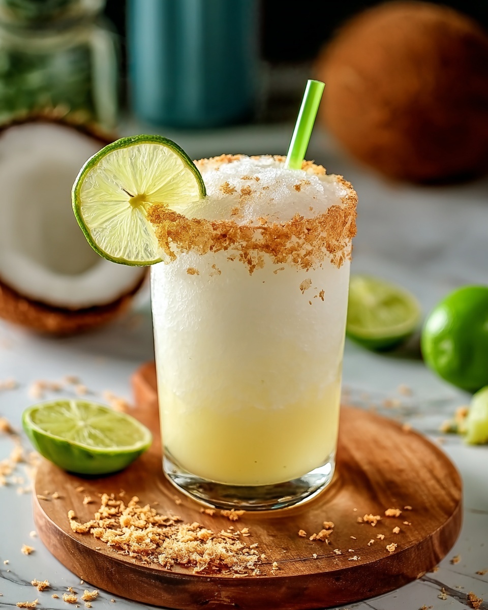 Coconut Lime Drink Recipe - Recipe Image