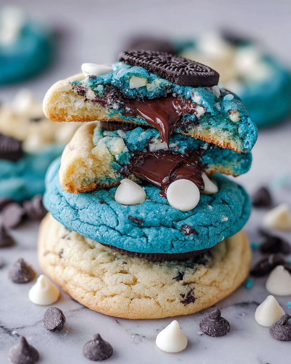 Cookie Monster Cookies Recipe - Recipe Image