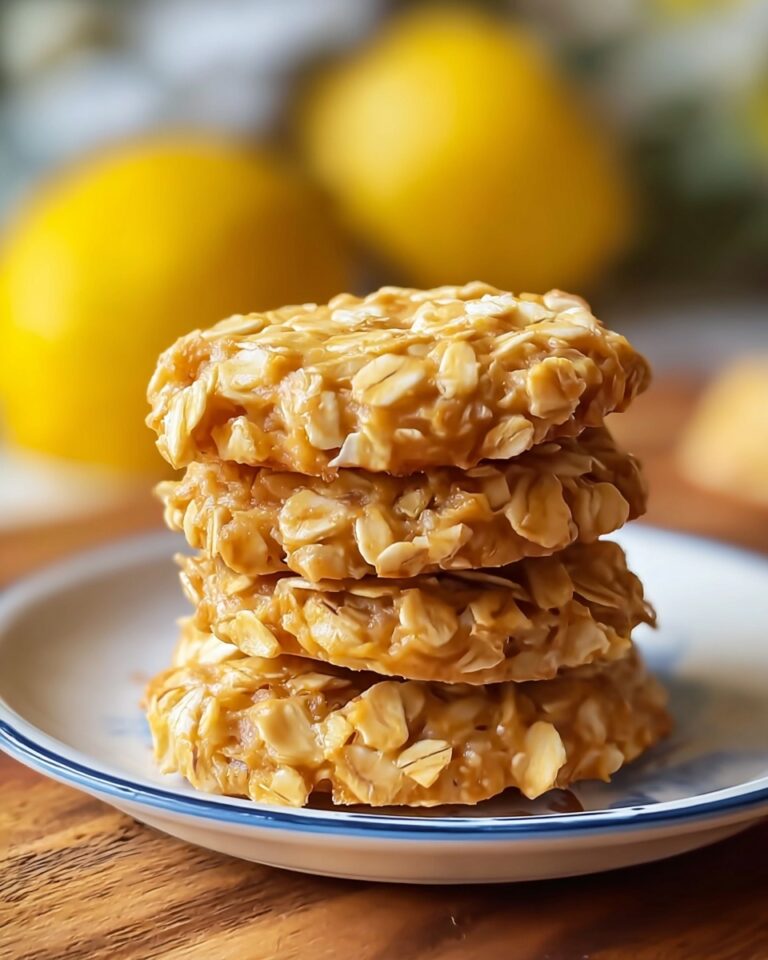 Lemon Oatmeal No-Bake Cookies Recipe