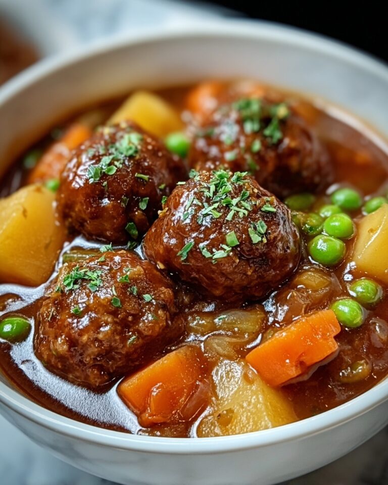 Hearty Meatball Stew Recipe