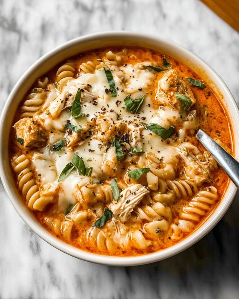 Crockpot Chicken Parmesan Soup Recipe
