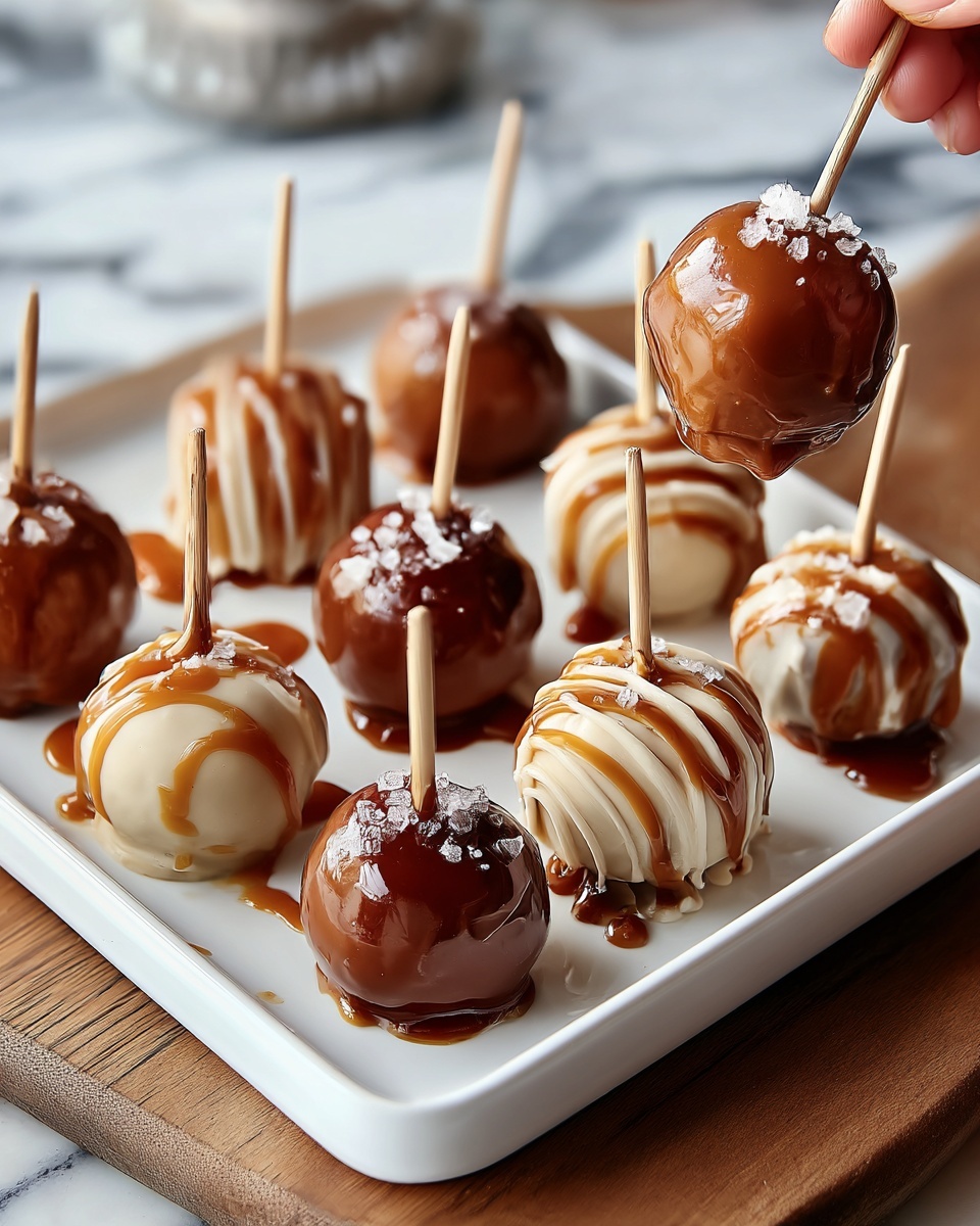 Caramel Apple Pretzel Bites Recipe - Recipe Image