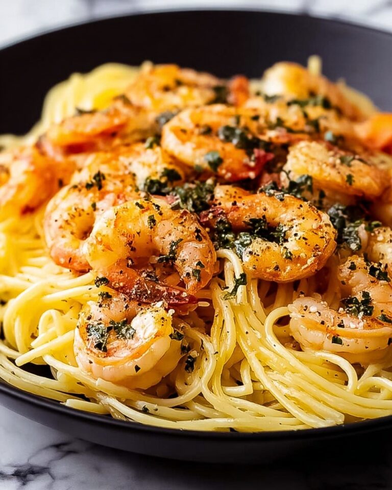 Lemon Spaghetti with Shrimp Recipe