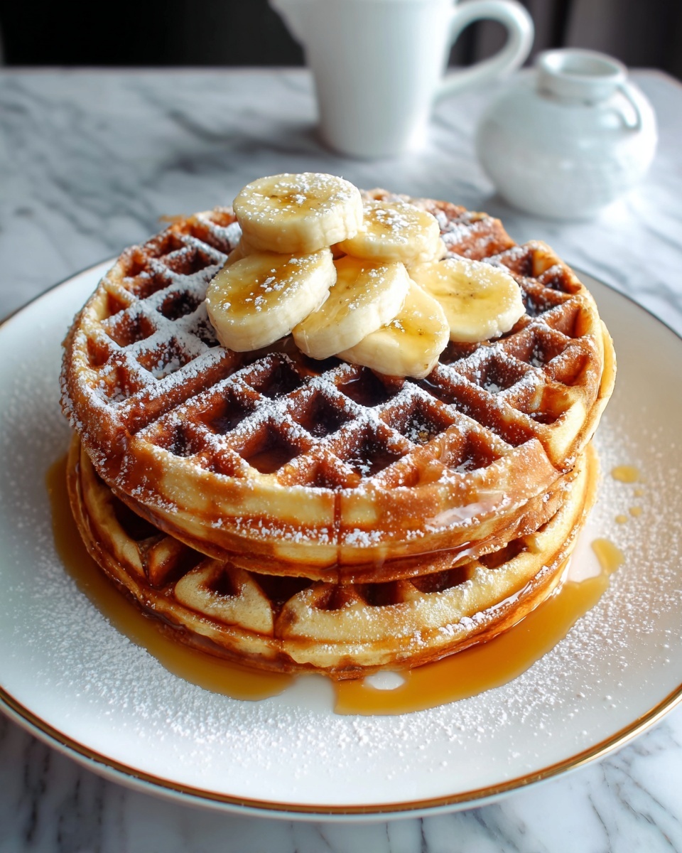 TikTok-Inspired Cloud Waffles Recipe - Recipe Image
