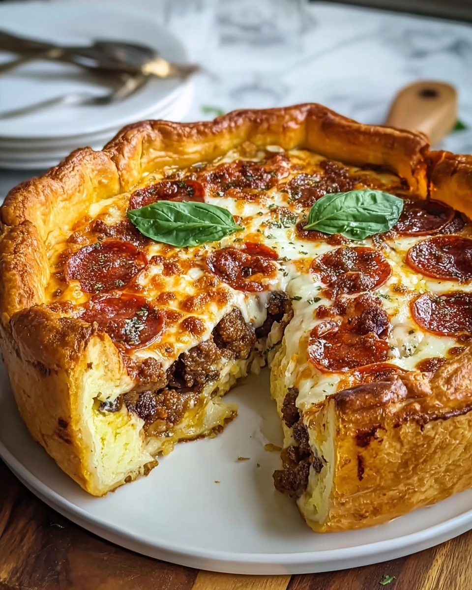 Hearty Pizza Pie Recipe - Recipe Image