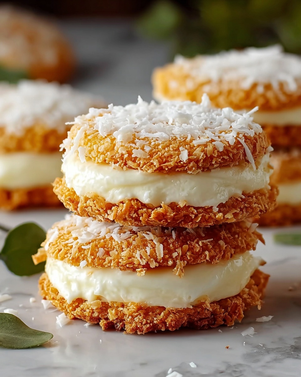 Lemon Coconut Cheesecake Cookies Recipe - Recipe Image