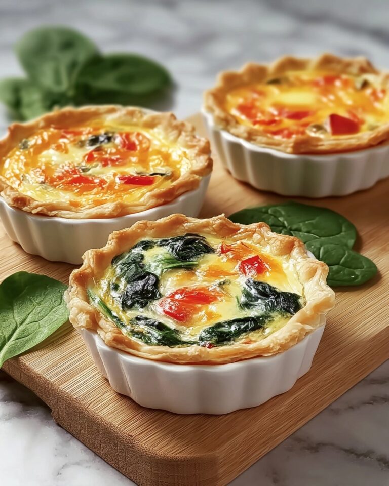 Mini Veggie Quiches Recipe