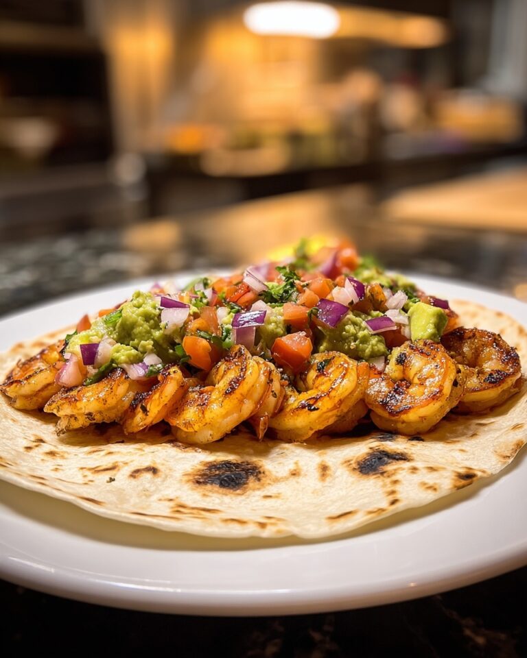 Grilled Shrimp Tacos with Avocado Salsa Recipe