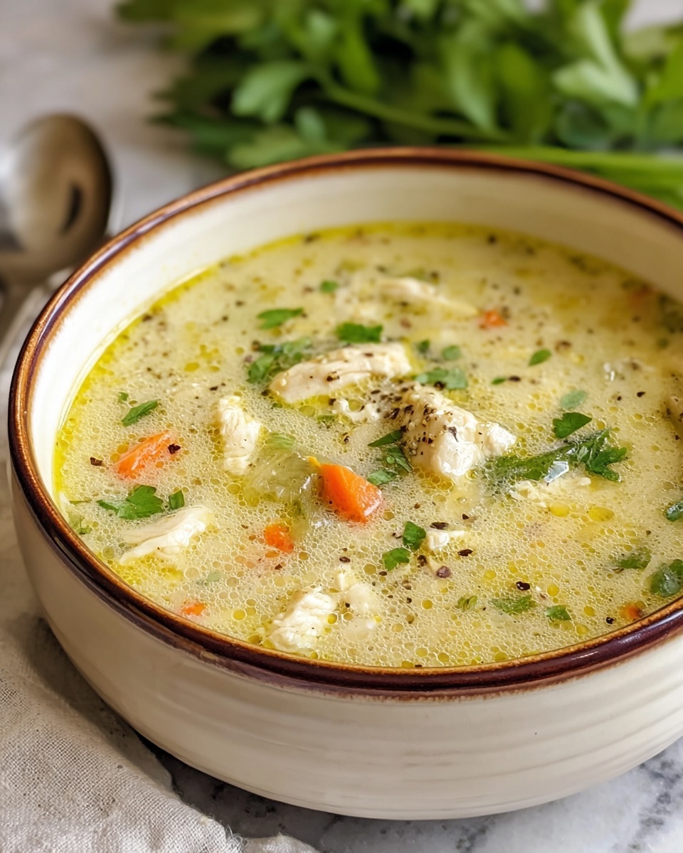 Keto Green Chicken Enchilada Soup Recipe - Recipe Image