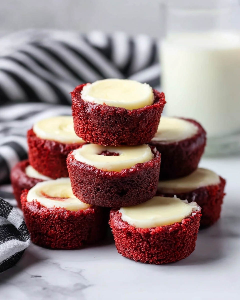 Red Velvet Cheesecake Bites Recipe - Recipe Image