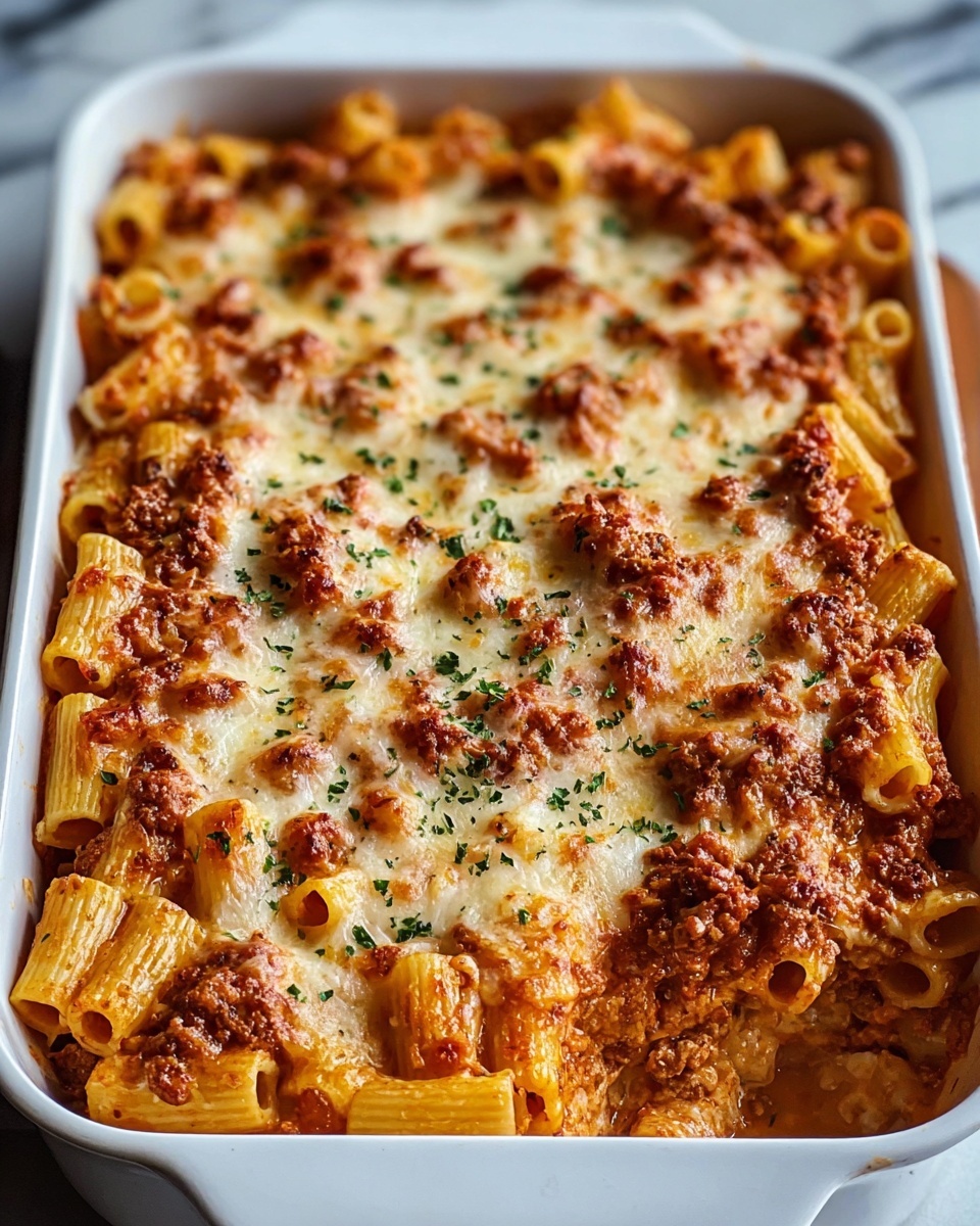 Million Dollar Baked Ziti Recipe - Recipe Image