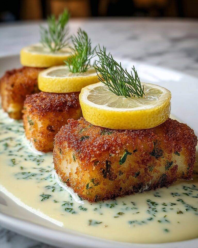 Baked Cod with Lemon-Dill Sauce Recipe