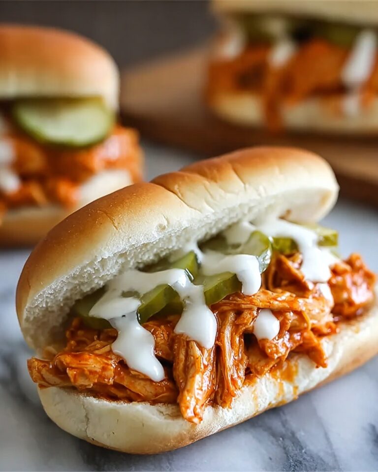 Buffalo Chicken Cheesesteak Sandwiches Recipe