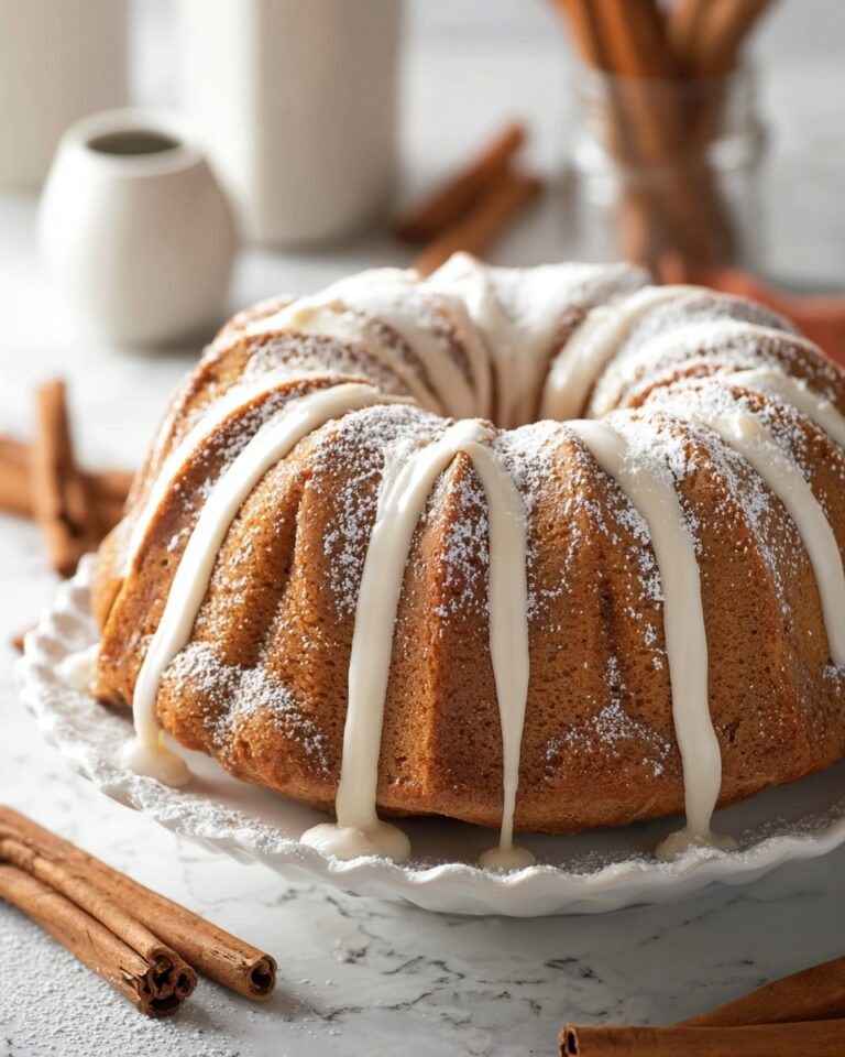Snickerdoodle Bundt Cake Recipe