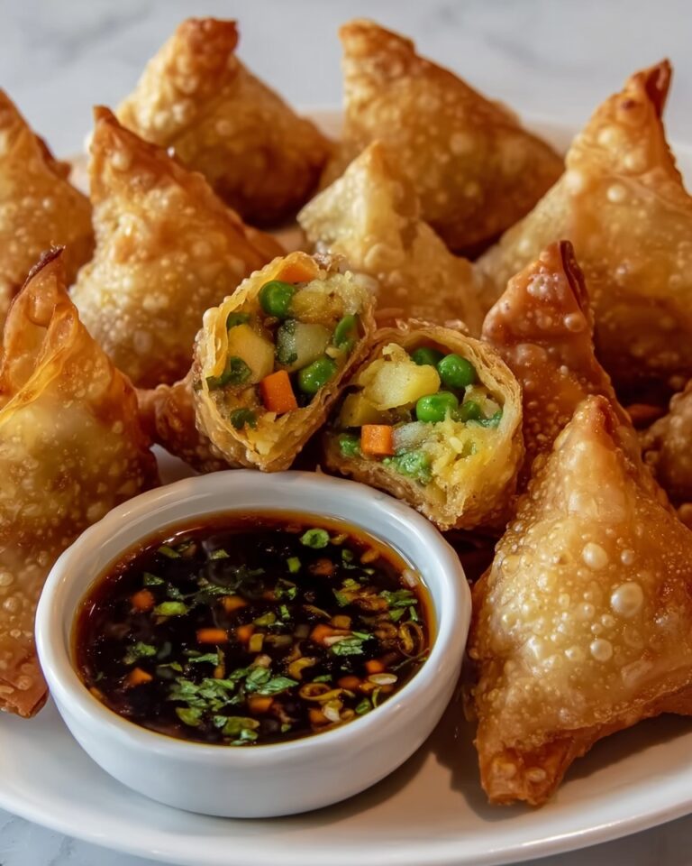 Crispy Vegetable Samosas: A Flavorful Snack or Appetizer Recipe