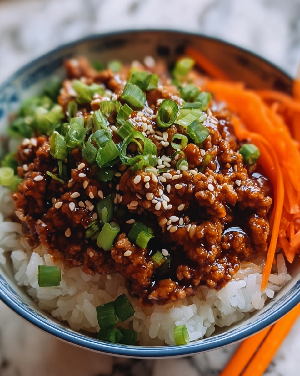 Healthy Ground Turkey Teriyaki Rice Bowl Recipe - Recipe Image