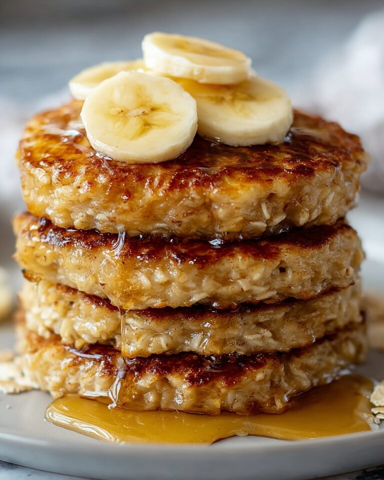 Healthy Banana Oatmeal Pancakes Recipe