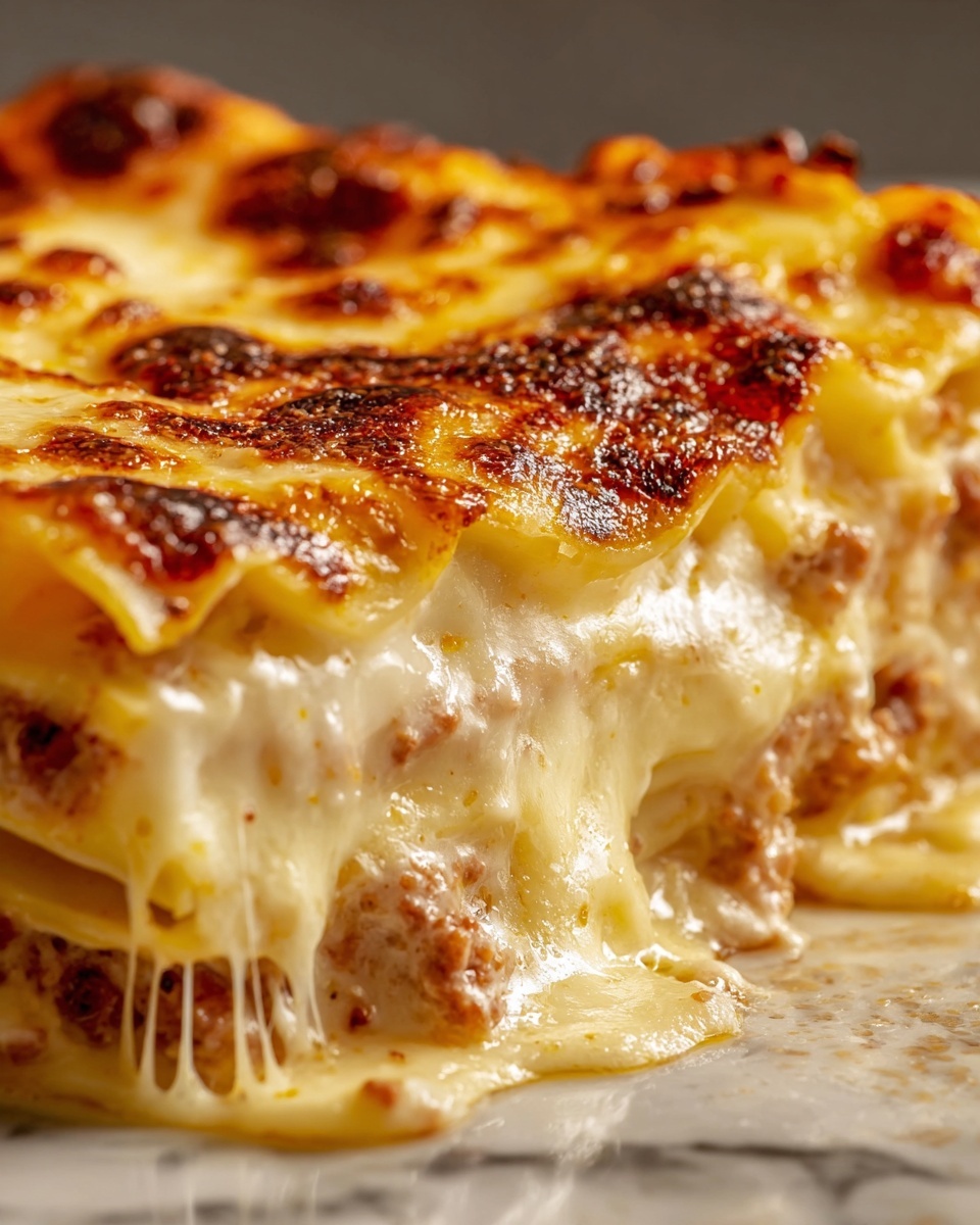 Parmesan Garlic Cheeseburger Lasagna Recipe - Recipe Image
