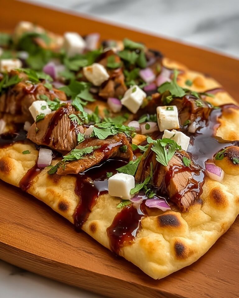 Rotisserie Chicken BBQ Flatbread Recipe