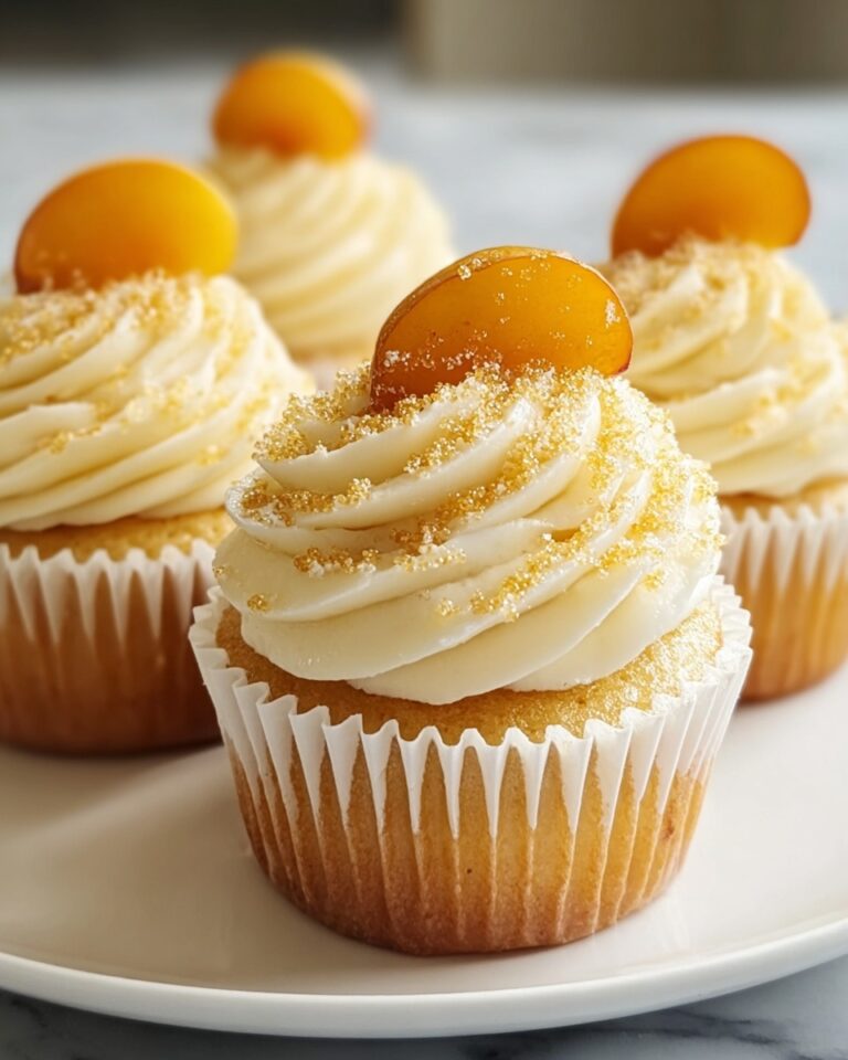 Honey Peach Cream Cheese Cupcakes Recipe