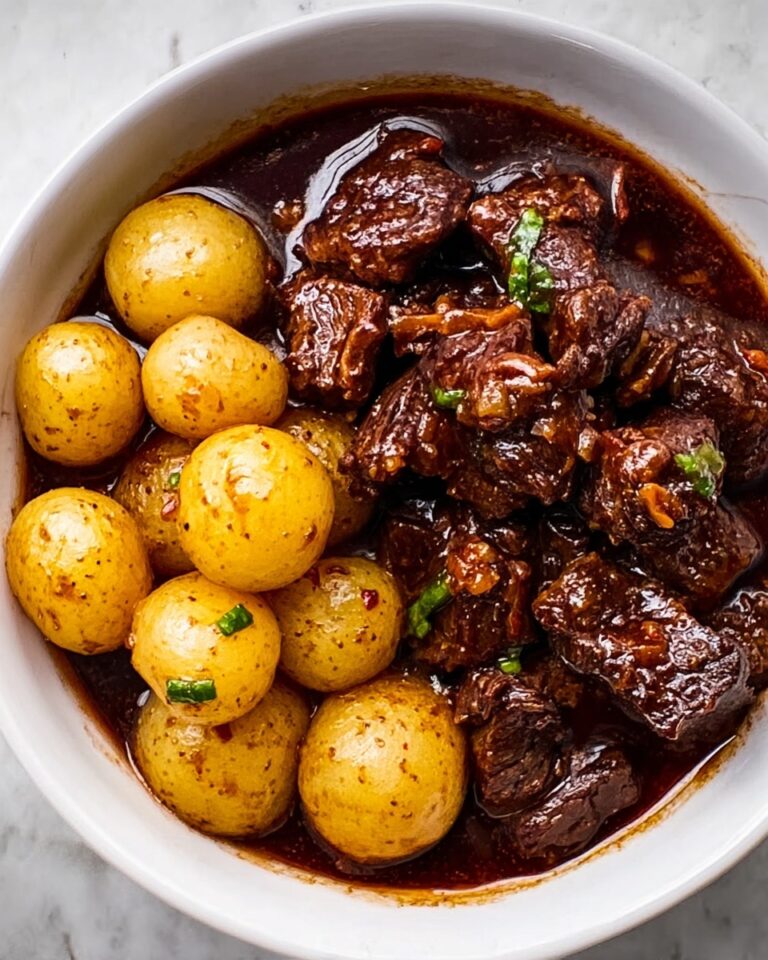 Garlic Butter Beef Bites in the Slow Cooker Recipe