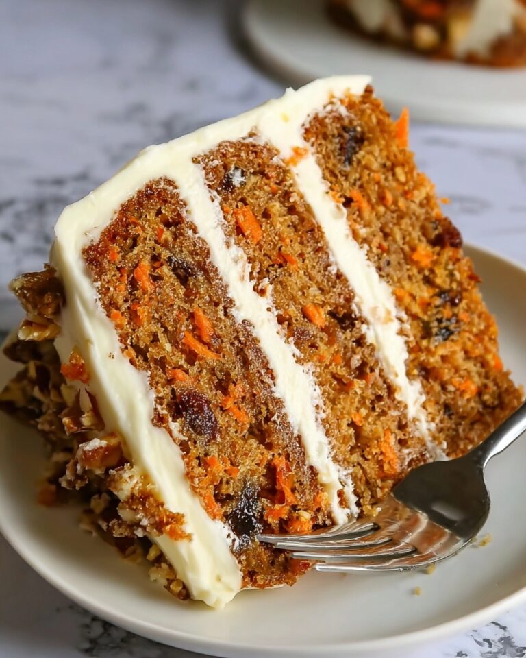 Perfect Carrot Cake Recipe
