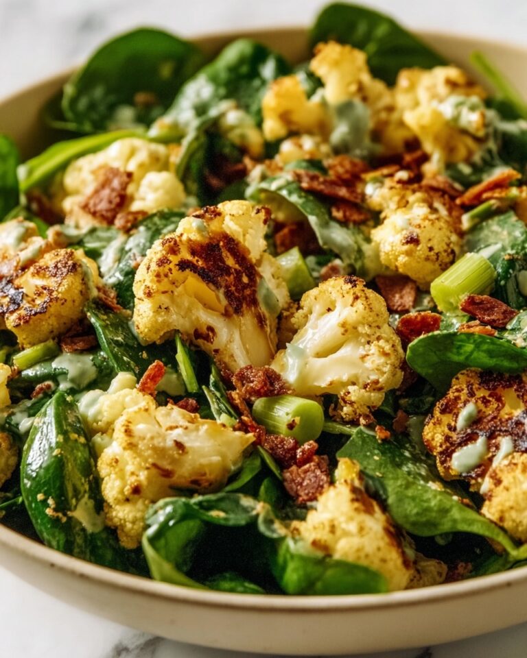 Roasted Cauliflower Green Goddess Salad Recipe