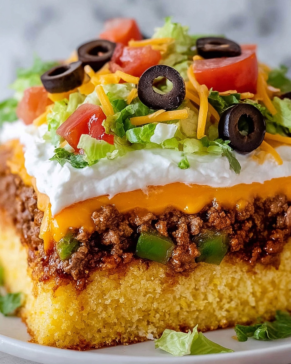 Cornbread Taco Bake Recipe - Recipe Image