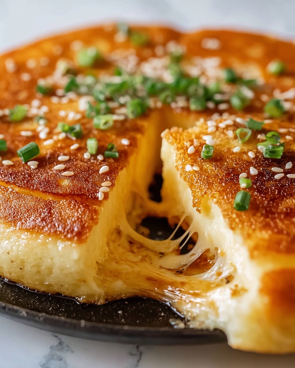 Korean Cheese Pancakes Recipe - Recipe Image