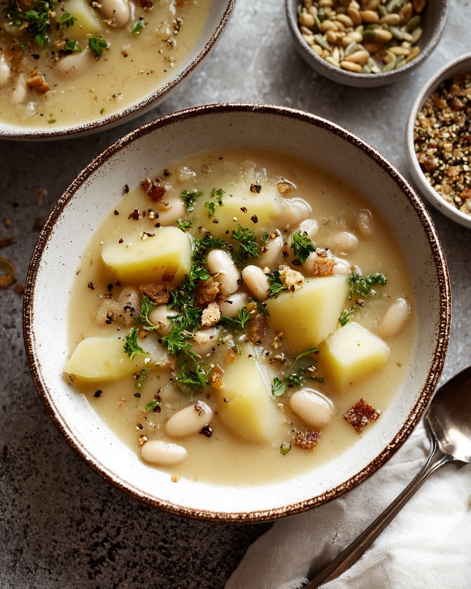 Potato and Bean Soup Recipe - Recipe Image