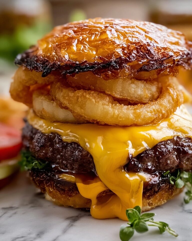 Onion Wrapped Flying Dutchman Burger Recipe