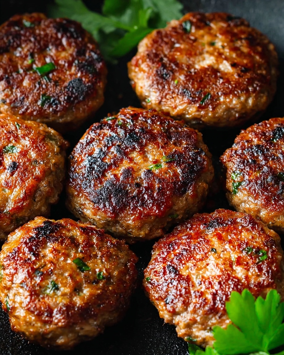 Homemade Ground Chicken Sausage Patties Recipe - Recipe Image