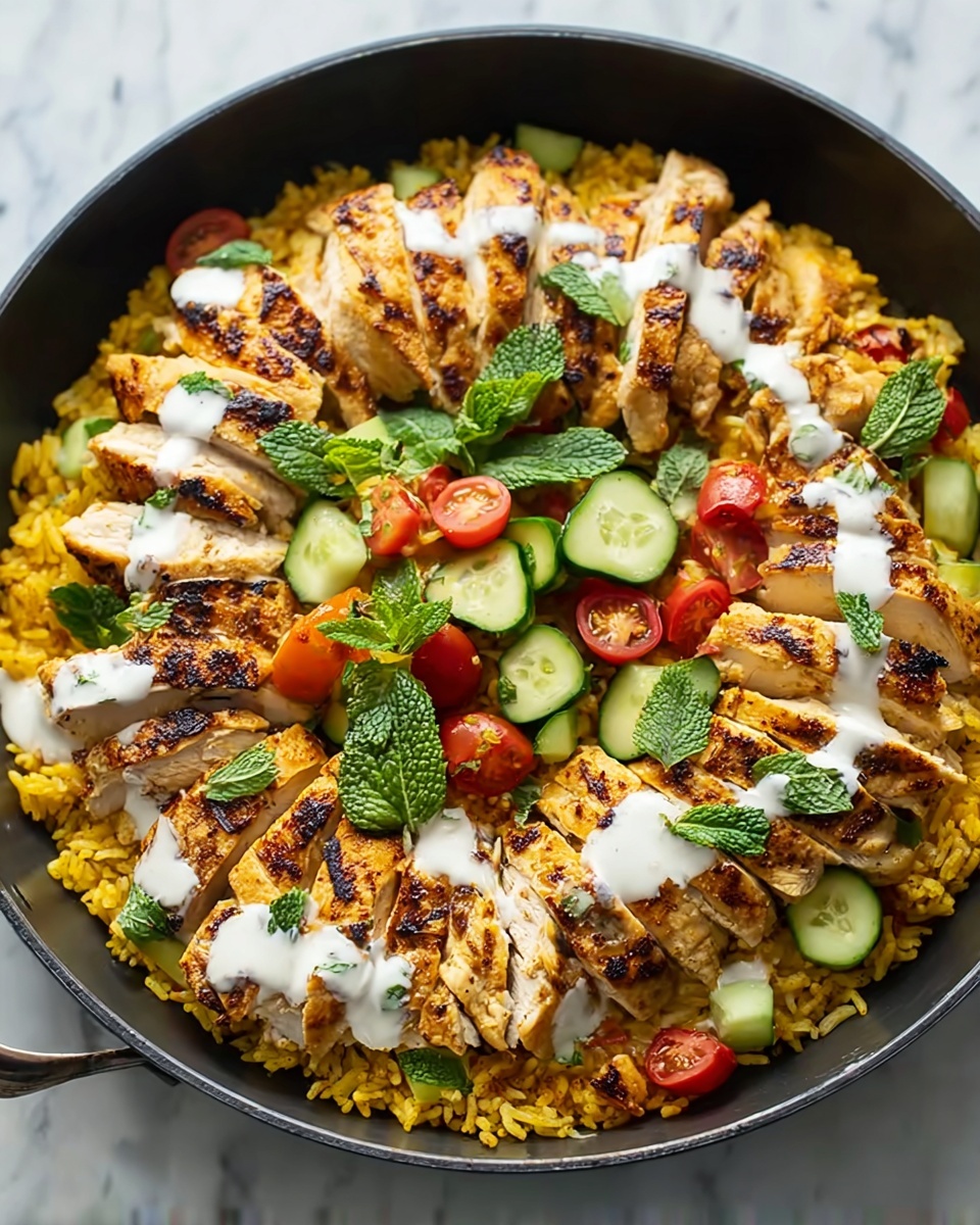 Lemon Herb Chicken Shawarma Casserole Recipe - Recipe Image