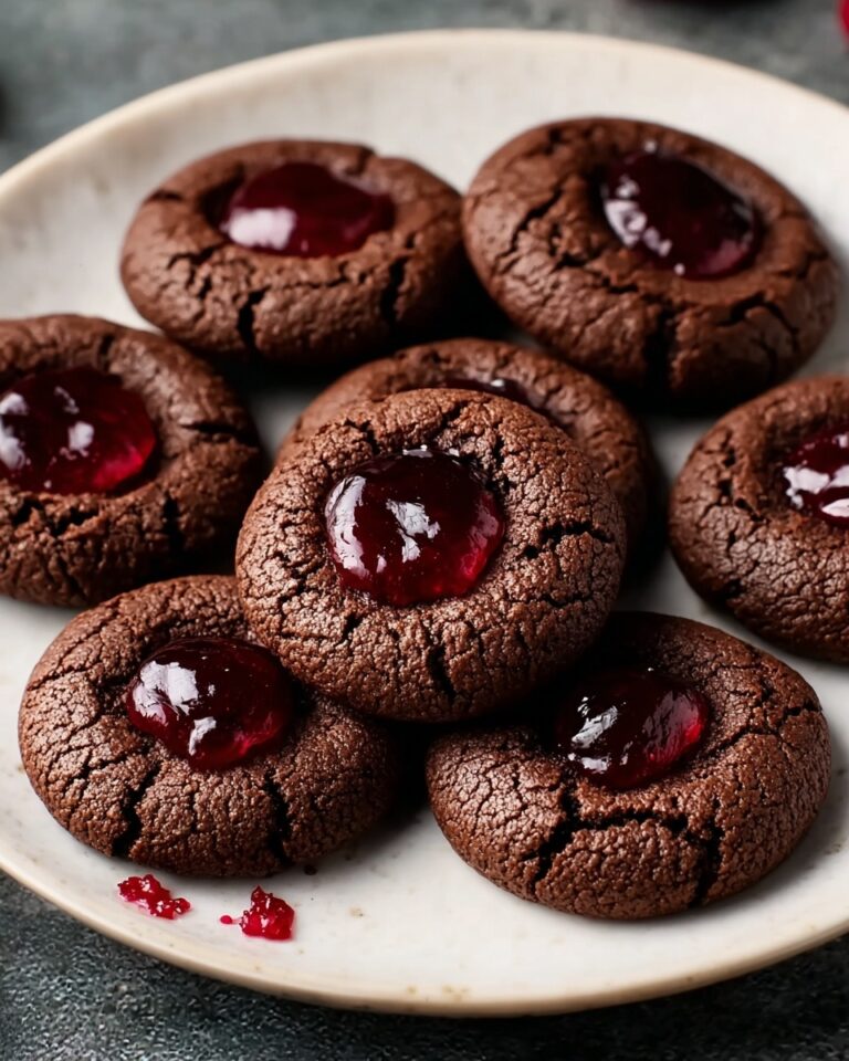 Chocolate Cherry Cookies with Rich Ganache Recipe