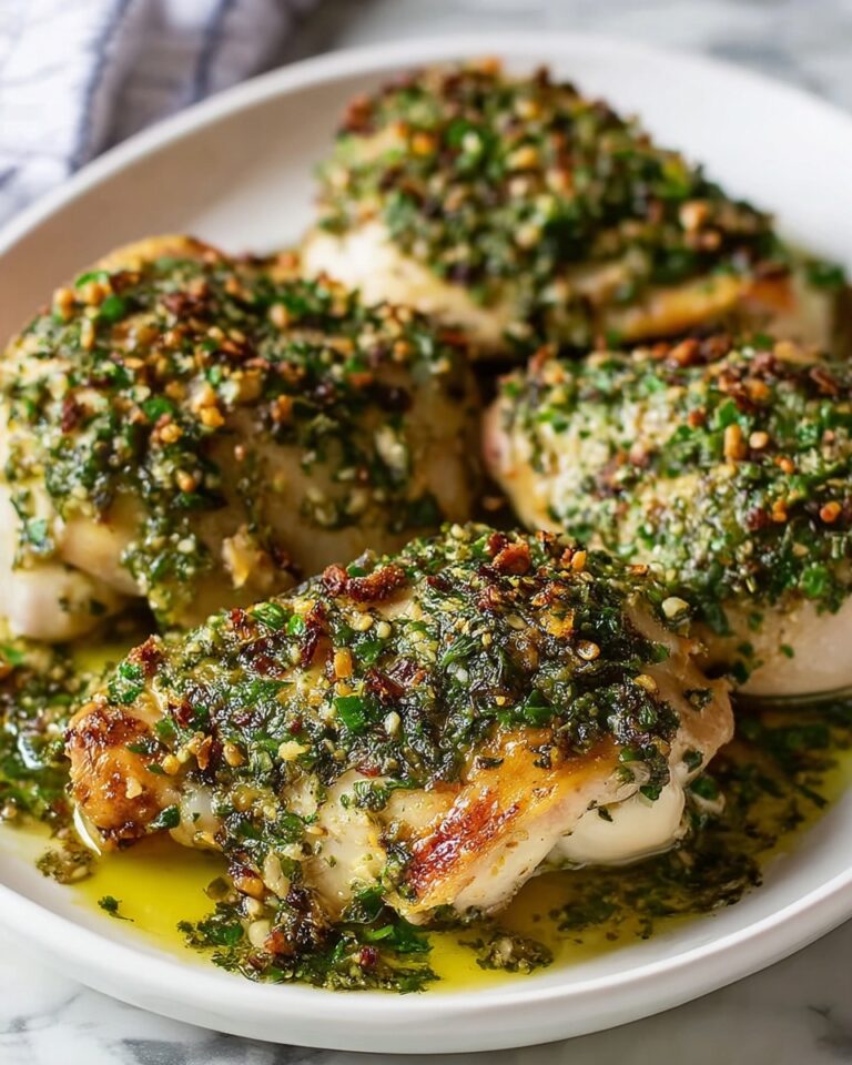 Spinach Herb Baked Chicken Recipe