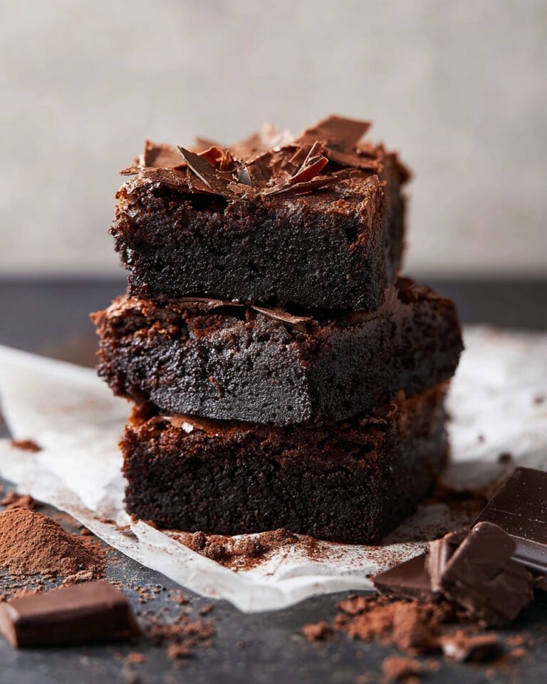 Cocoa Powder Brownies Recipe