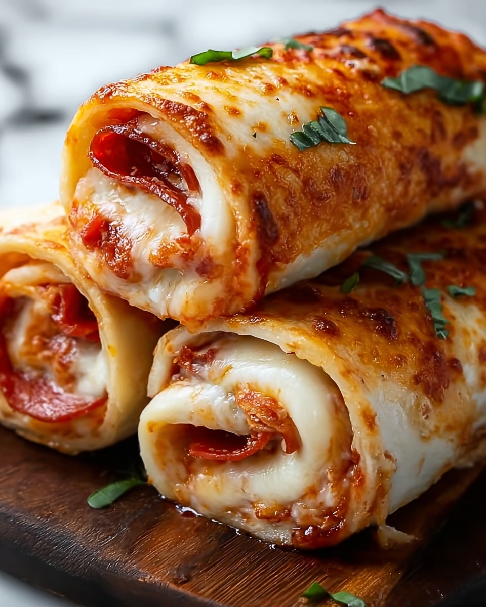 Easy Air Fryer Pizza Roll-Ups Recipe - Recipe Image