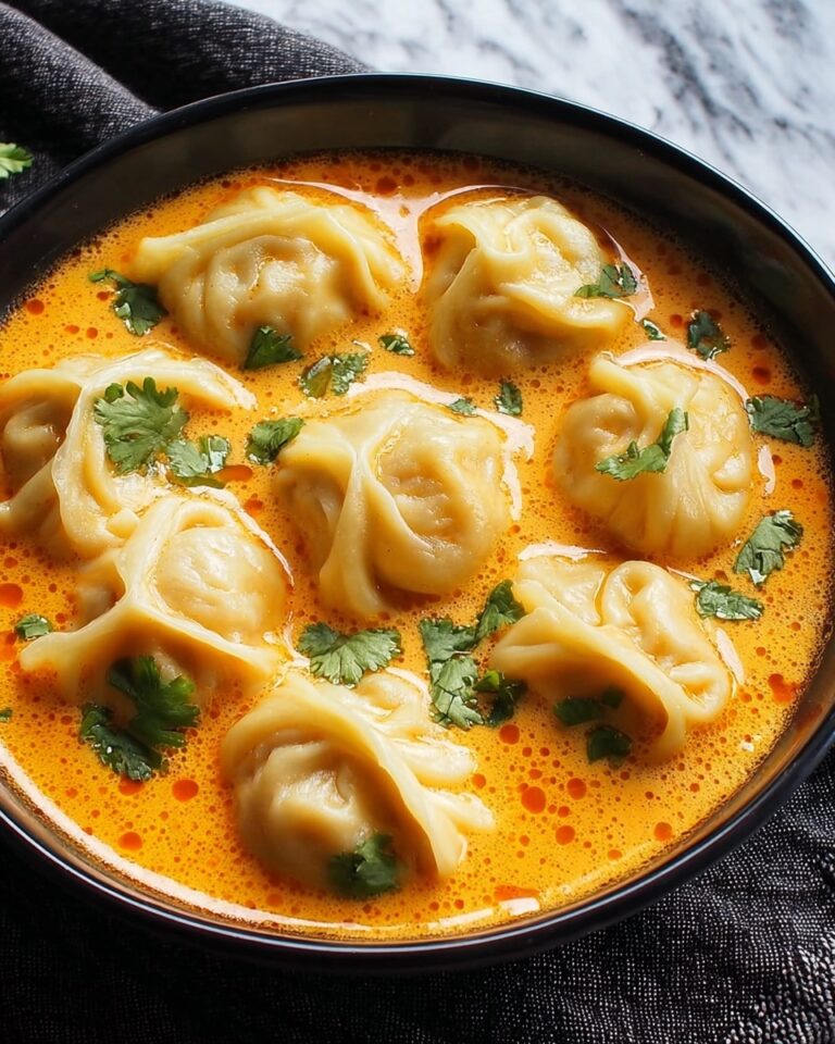 Thai Red Curry Dumpling Soup Recipe