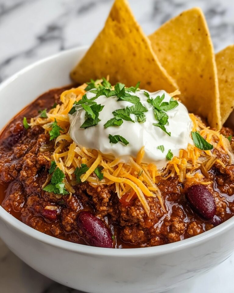 Hearty Slow Cooker All Meat Chili (No Beans) Recipe