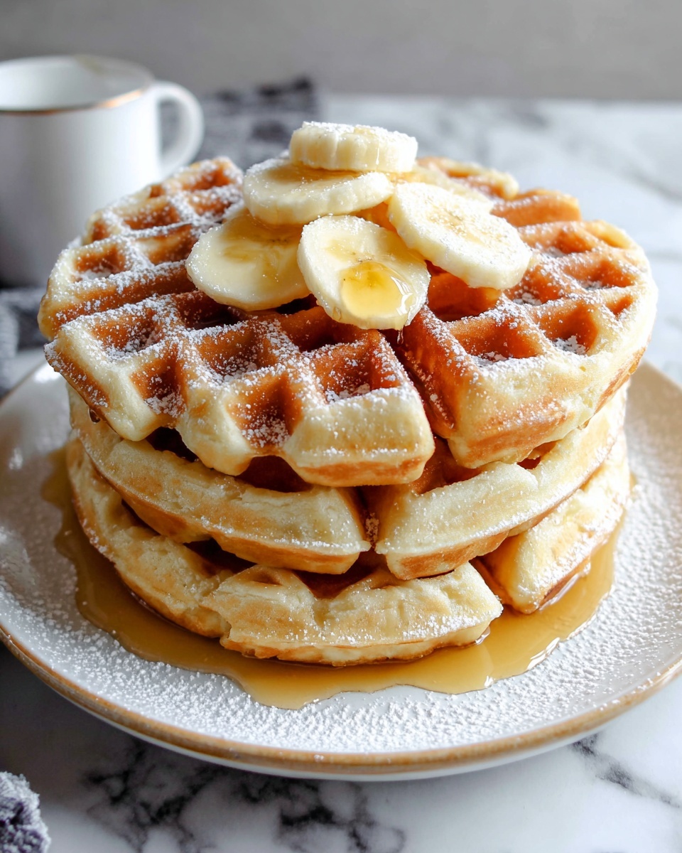 TikTok-Inspired Cloud Waffles Recipe - Recipe Image